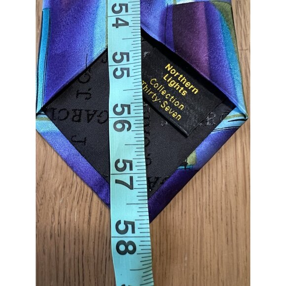 J. GARCIA "Northern Lights" Collector’s Edition Silk Neck Tie NWOT - Picture 7 of 9